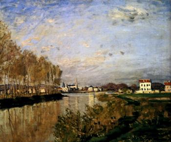 Claude Oscar Monet : The Seine At Argenteuil, 1873